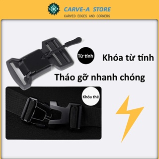 Carve.A Store Dây đeo vai DIY Phụ tùng ba lô Khóa từ tính Ba lô
