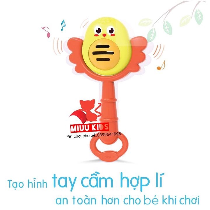 Xúc Xắc Chú Gà Dễ Thương  Bằng Nhựa Cao Cấp Chính Hãng Antona An Toàn Cho Bé