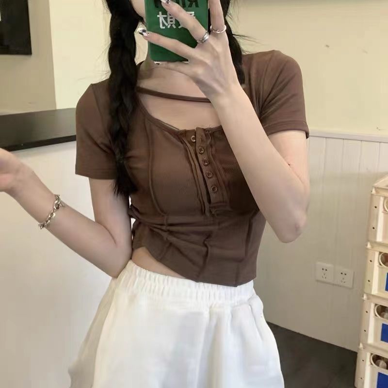 Áo Thun Tay Ngắn Plus Size Cho Nữ