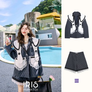 Set áo khoác quần short iris boutique- ij2351567/ ip2351568 -lydia jacket/short