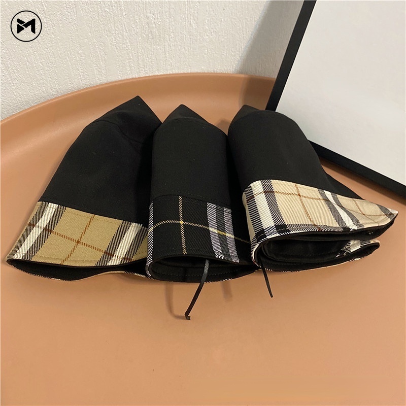 Nón Tai Bèo Họa Tiết Caro Thời Trang Hàn Quốc