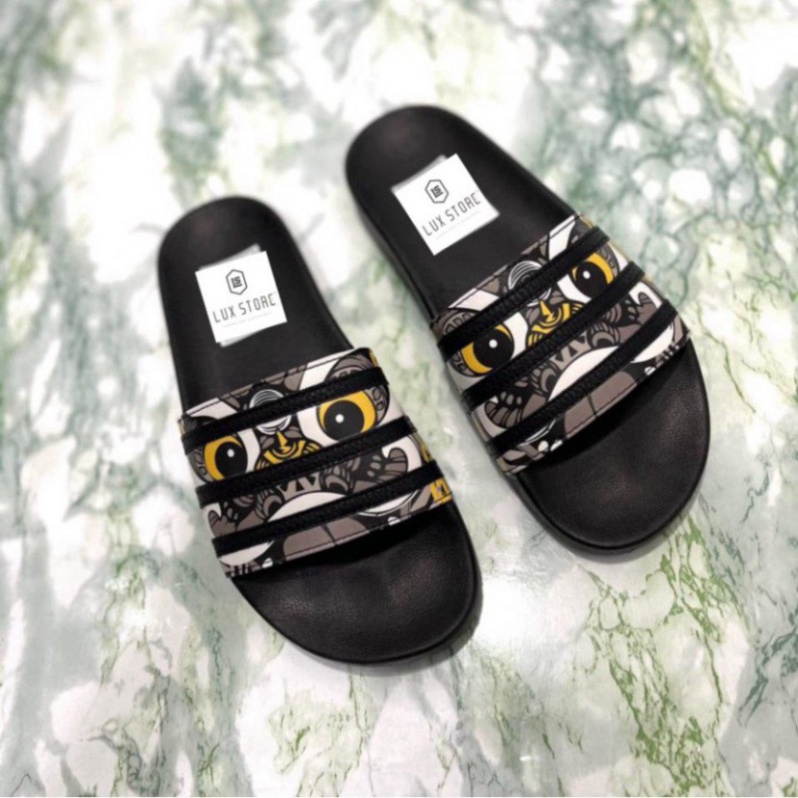 Dép Adidas Kì Lân Đế Chữ - Dép Quai Ngang Nam Nữ Thời Trang Cao Cấp Hottrend 2022