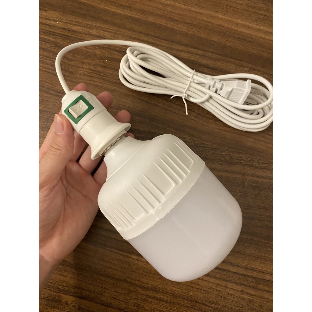 Bóng đèn LED 20w kèm đui  và dây 5m