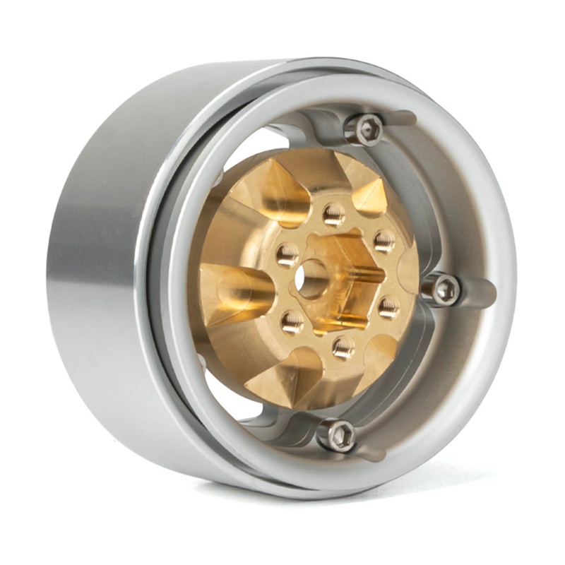 Set 2 Cân Bằng Bánh Xe Bằng Đồng Thau Cho 1.9 Inch Rims 1 / 10 Axial SCX10 TRX4