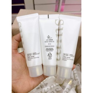SỮA RỬA MẶT SU:M 37 ESSENTIAL CLEASING FOAM 40ML