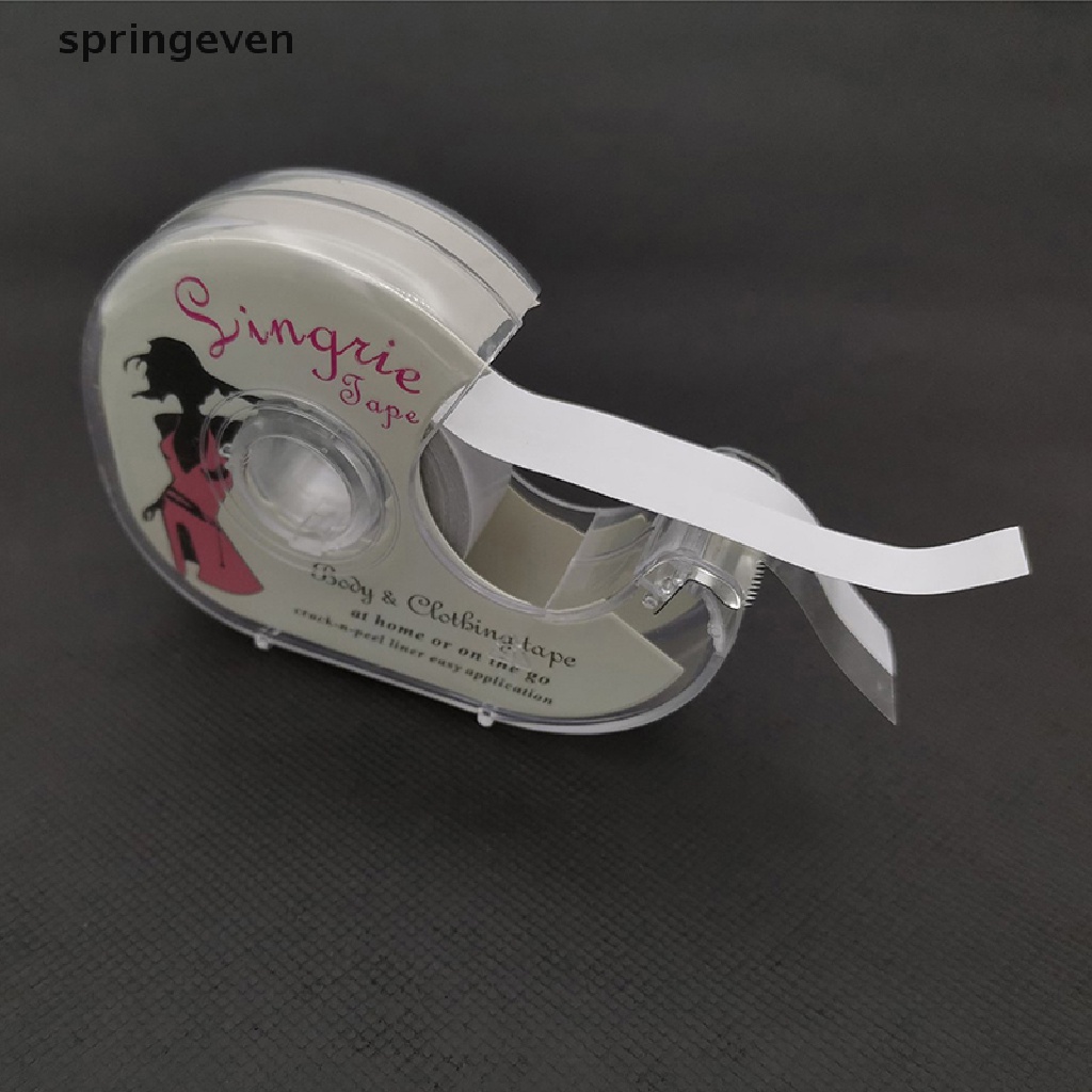 Cuộn Băng Keo Hai Mặt 3 / 5M Tự Dính Giúp Cố Định Cổ Áo / Đầm / Đồ Lót An Toàn Tiện Dụng