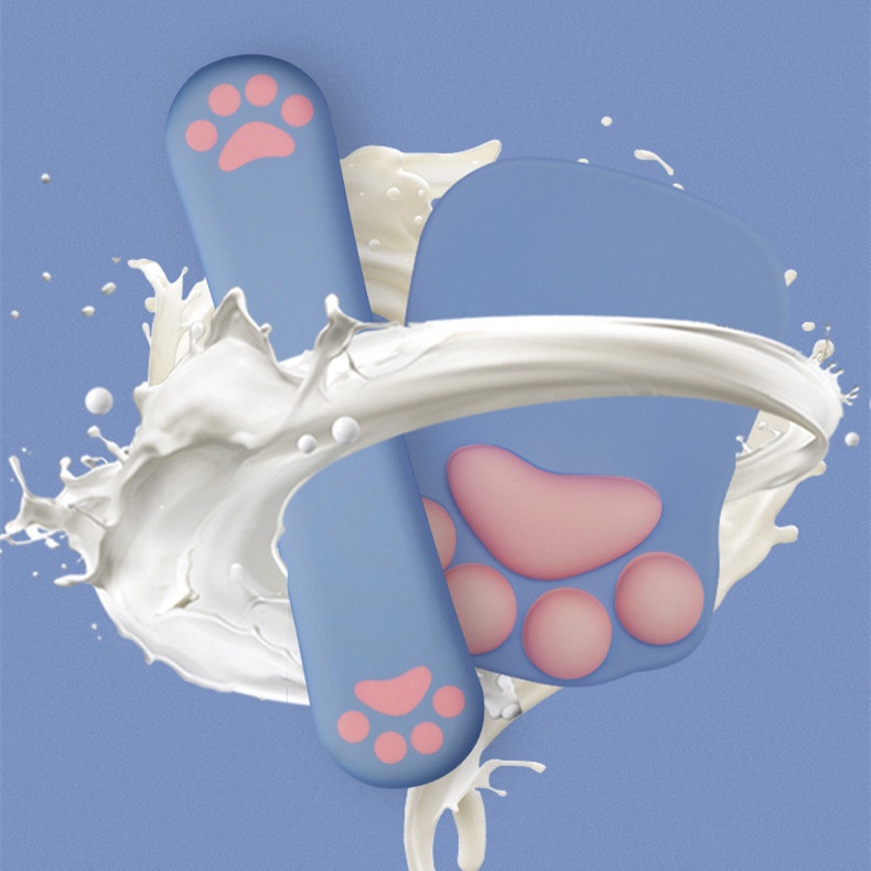 Đệm Kê Cổ Tay Sử Dụng Chuột Và Bàn Phím Hình Chân Mèo Dễ Thương