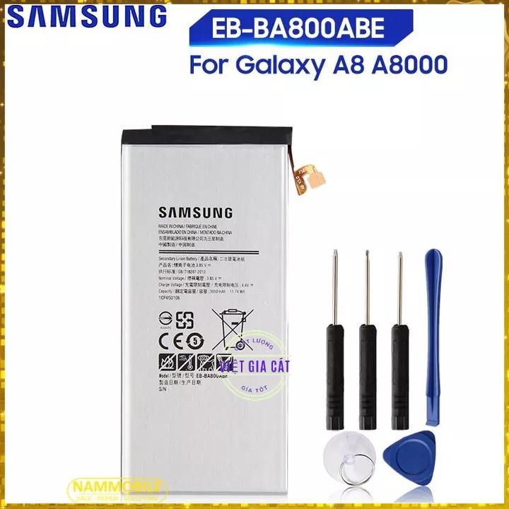 Pin Samsung Galaxy A8, A800 EB-BA800ABE 3050mAh Zin Dung Lượng Đủ + Tặng Siu Dán Pin
