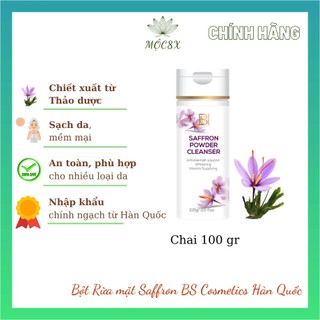 Bột rửa mặt 3in1 tinh chất Saffron - Powder clean Giúp sáng da, giảm mụn, chống lão hóa -𝐌𝐨̣̂𝐜 𝟖𝐗 𝗦𝘁𝗼𝗿𝗲