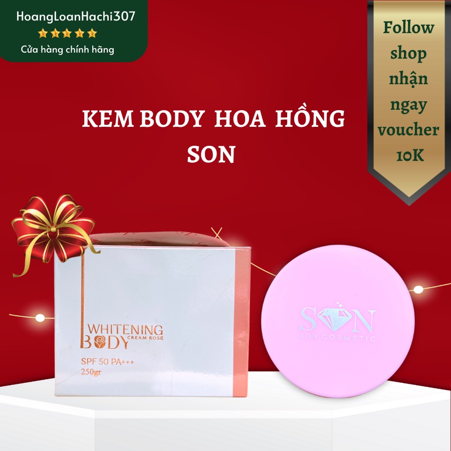 Kem body hoa hồng SON