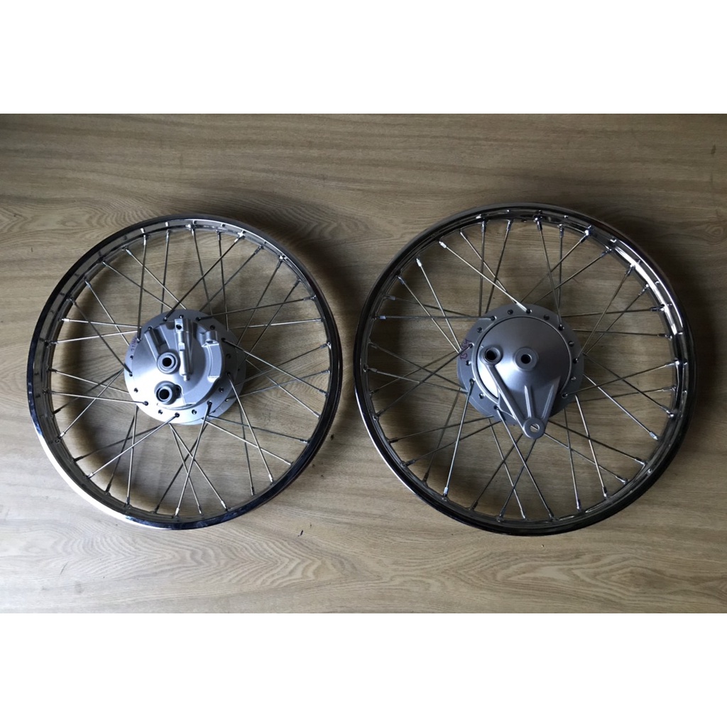 BỘ CĂM ĐÙM NIỀNG-VÀNH NAN SẮT ĐÙM-PHANH CƠ WAVE @ 110 BLADE WAVE S RSX 110 DREAM 110 RÁP LÊN ZIN KHÔNG CHẾ CHÁO