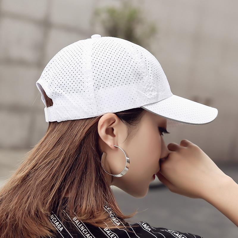 Mũ Lưỡi Trai Chống Nắng Phối Lưới Thoáng Khí Nhanh Khô Thời Trang Unisex