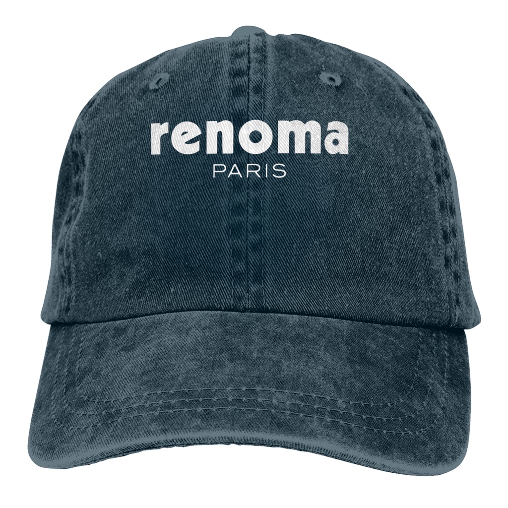 Mũ Lưỡi Trai Denim Thể Thao Che Phủ Toàn Diện Kích Thước Có Thể Điều Chỉnh Renoma Paris Quà Tặng Tốt Nhất Cho Cha JZ