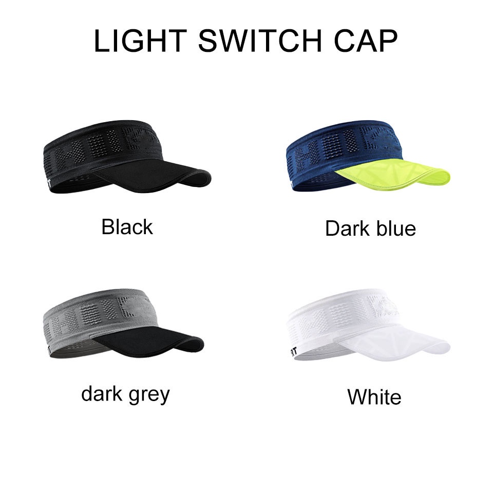 Mũ Lưỡi Trai Hở Đầu Thoáng Khí Thấm Hút Mồ Hôi Thời Trang Mùa Hè