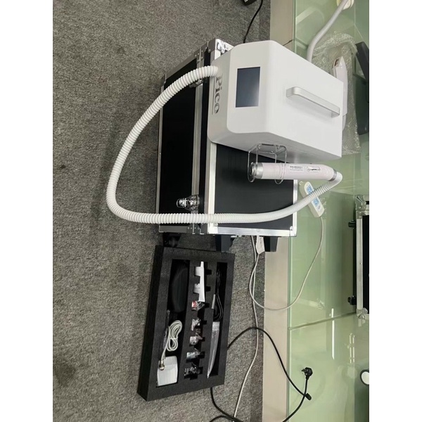 Máy Laze Mini PICO Bắn Nám, Hút Mực Xăm Mày Môi