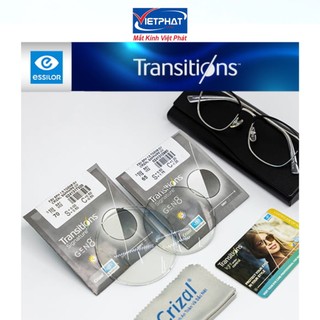 Tròng Kính Đổi Màu Essilor Transitions Gen8 chính hãng Pháp