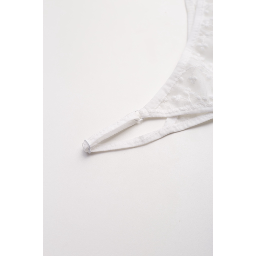Áo, quần lót Charmi hoa nhí trắng kèm đệm mỏng Lace.thelabel | BigBuy360 - bigbuy360.vn