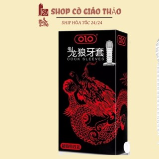 Bao cao su olo hộp 3 chiếc gai bi tăng kich thước