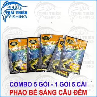 Combo 5 gói phao đèn câu đêm bẻ sáng loại nhỏ