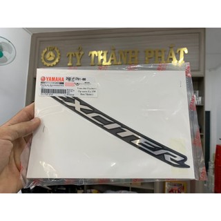 Tem chử Exciter ( Ốp sườn Ex 150 Đen Nhám ) ( Miếng ) 2NDF17810000
