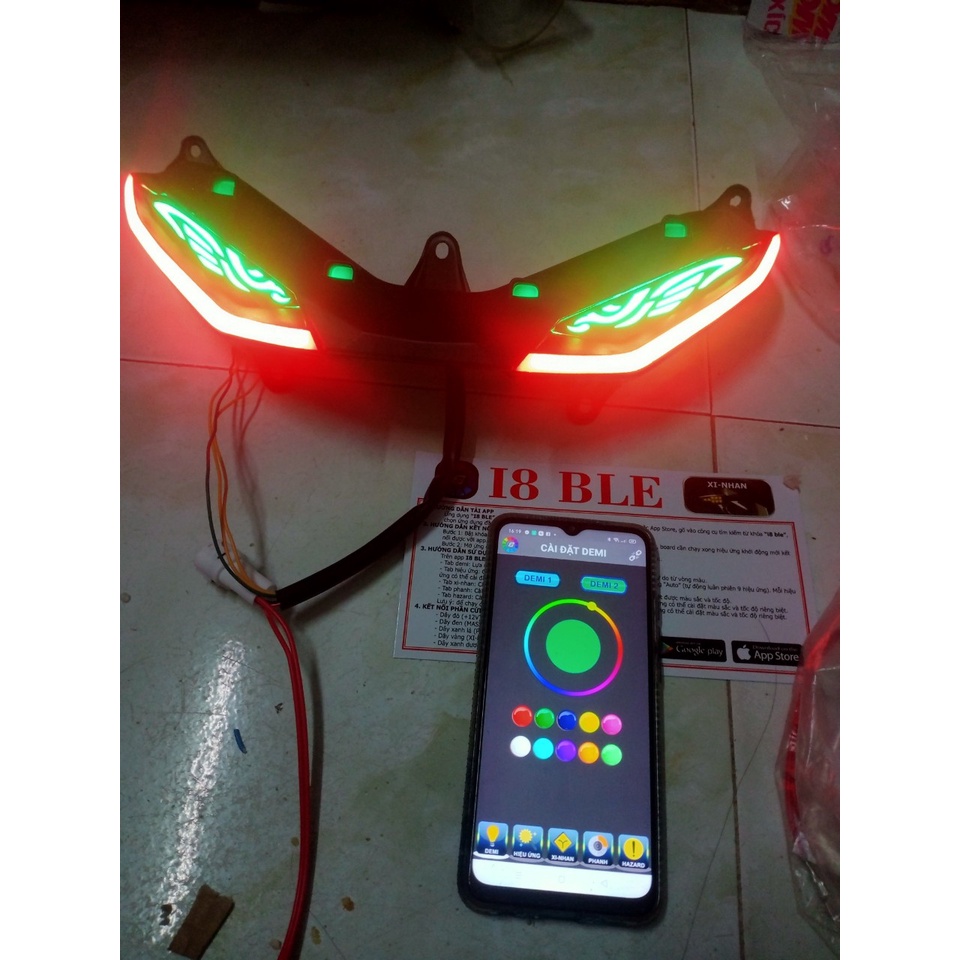 Audi i8 mắt cáo gắn xe exciter 150 rắc cấm như zin hàng cực đẹp giá tốt