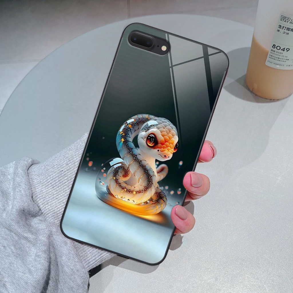 Ốp kính Iphone 7 / 7 PLUS / 8 / 8 PLUS hình 12 con giáp cute dễ thương đẹp lung linh