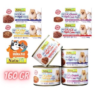 Pate NatuFit 160g dành cho chó và mèo mọi lứa tuổi