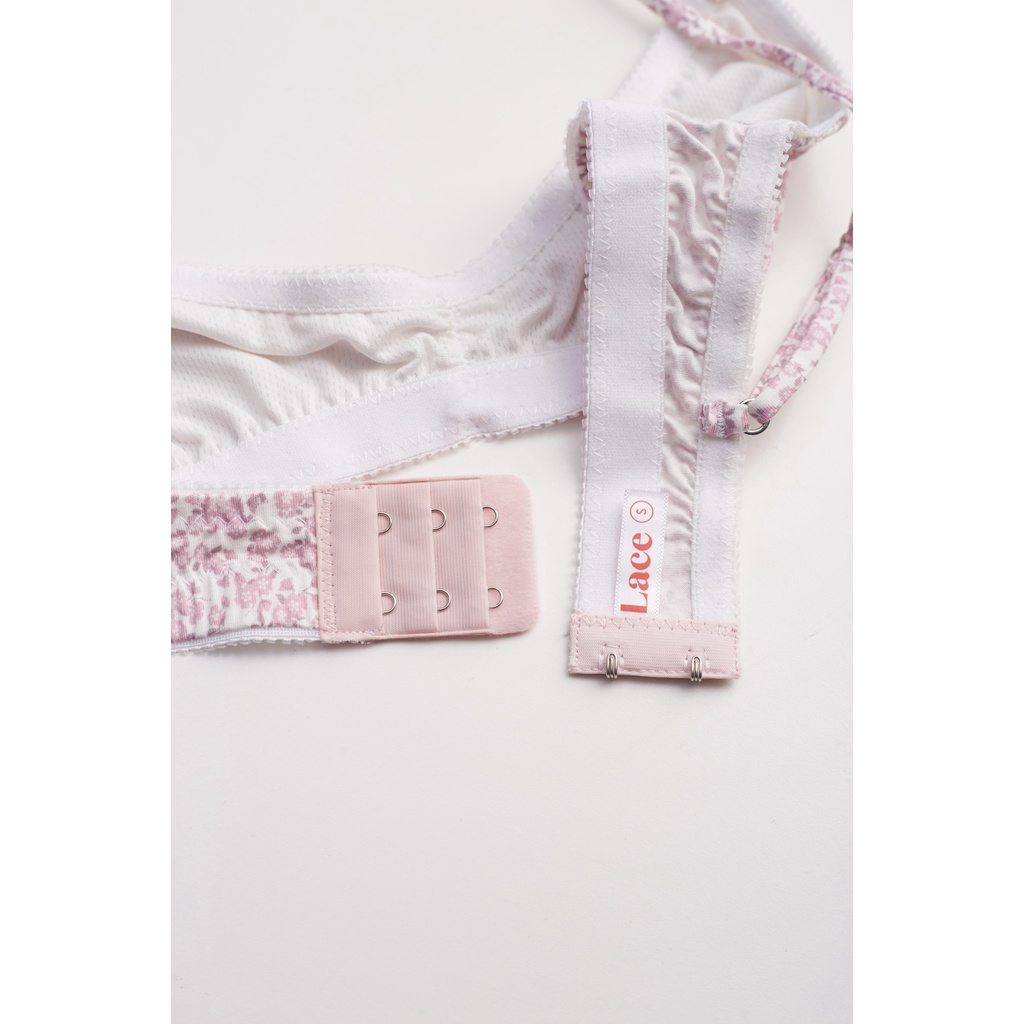 Áo lót Charmi hoa nhí hồng kèm đệm mỏng Lace.thelabel | BigBuy360 - bigbuy360.vn