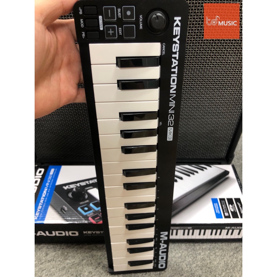 Đàn phím MIDI Controller M-Audio KEYSTATION MINI32 MK3 Chính hãng