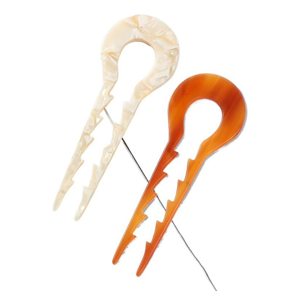 Trâm Cài Tóc Chữ U Bằng Axit Acetic Thời Trang Dành Cho Nữ