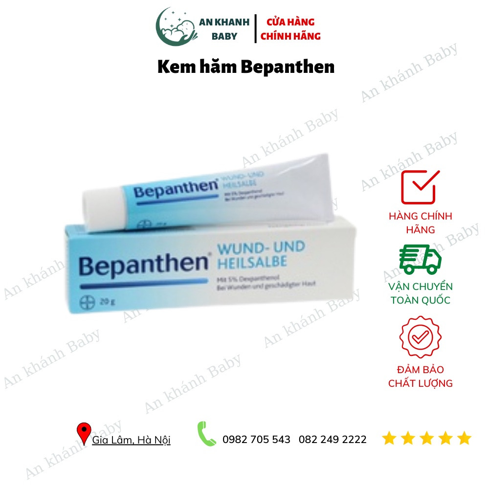 Kem hăm Bepanthen nội địa Đức tuýp 20g