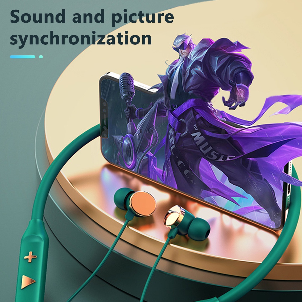 Tai Nghe Bluetooth 5.1 Không Dây Âm Thanh HiFi Có Đèn LED Hỗ Trợ Thẻ Nhớ TF