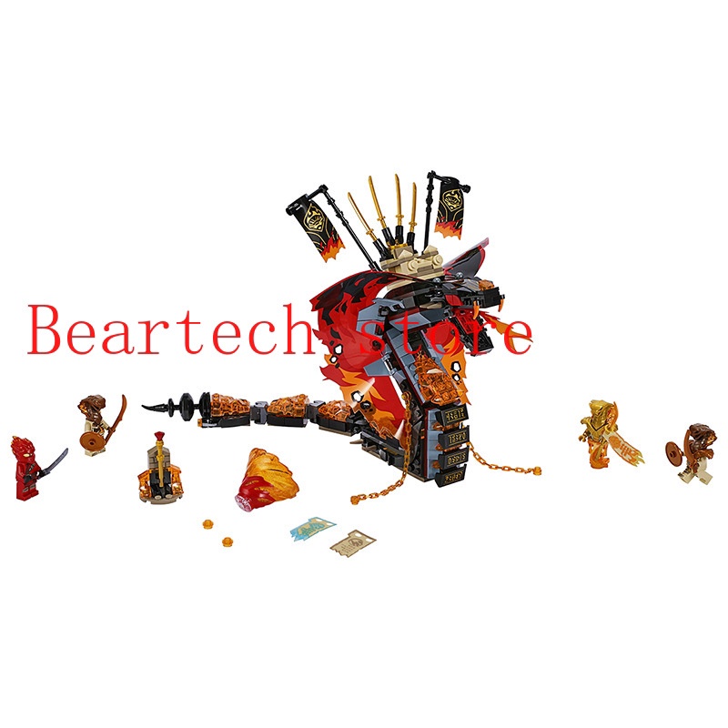 Mô Hình Lắp Ráp Nhân Vật NINJAGO Aspheera Pyro Slayer 70674