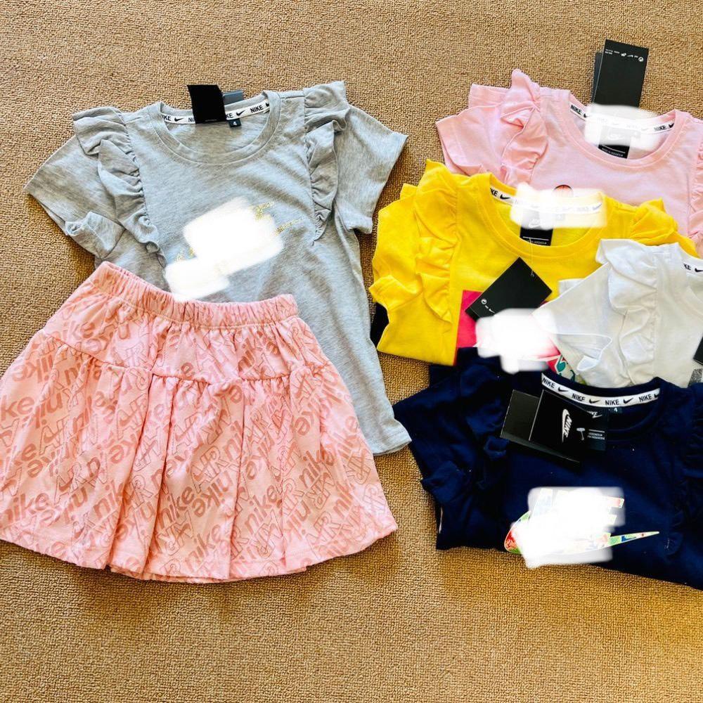 Set bộ bé gái áo cánh tiên chân váy xòe chất vải xuất dư xịn sò cho bé đi chơi, đi học size từ 11kg tới 30kg