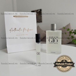 💖 Nước hoa Acqua Di Giò (Giò trắng) - 5ml/10ml