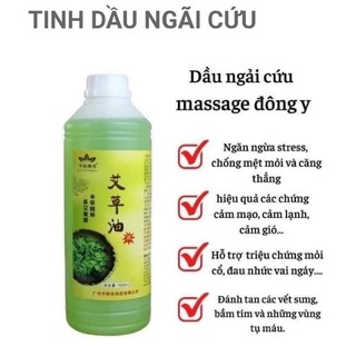 Tinh dầu massage ngãi cứu - gừng nóng