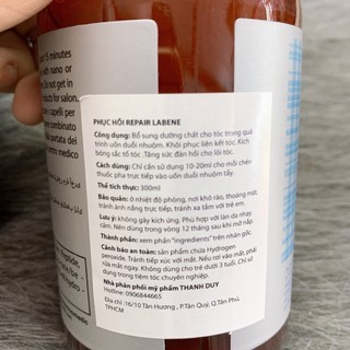 Tinh dầu bóng tóc Labene Repair 250ml ( kích bóng)