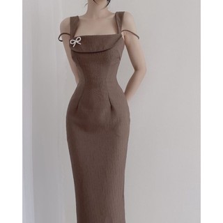 VANNA MIDI DRESS / ĐẦM DÁNG DÀI TRỄ VAI