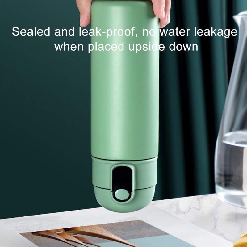 Bình Nước Giữ Nhiệt Thông Minh 600ML Bằng Thép Không Gỉ 316