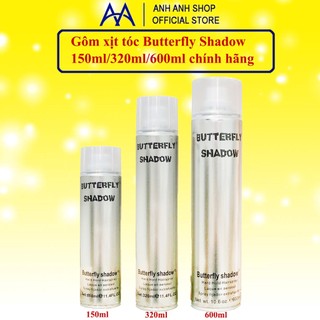 [CHÍNH HÃNG] GÔM XỊT TÓC NAM NỮ BUTTERFLY SHADOW 150/320/600ML