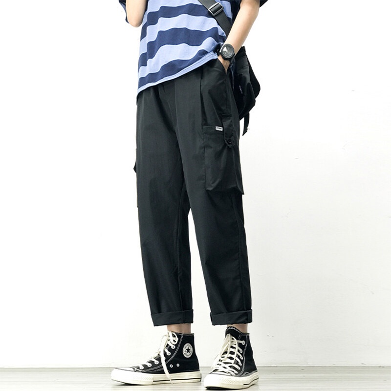 Quần ống rộng Phong Cách Hàn Quốc Thời Trang Mùa Hè Mới Cho Nam