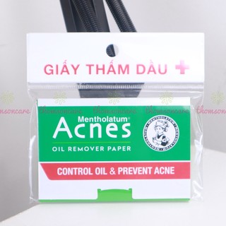 Giấy thấm dầu Acnes - 100 tờ