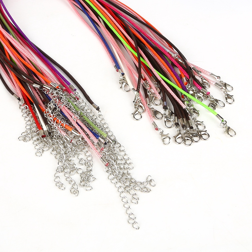 Cuộn Dây Sáp 2mm Tự Làm Vòng Tay / Dây Chuyền Thời Trang Hàn Quốc