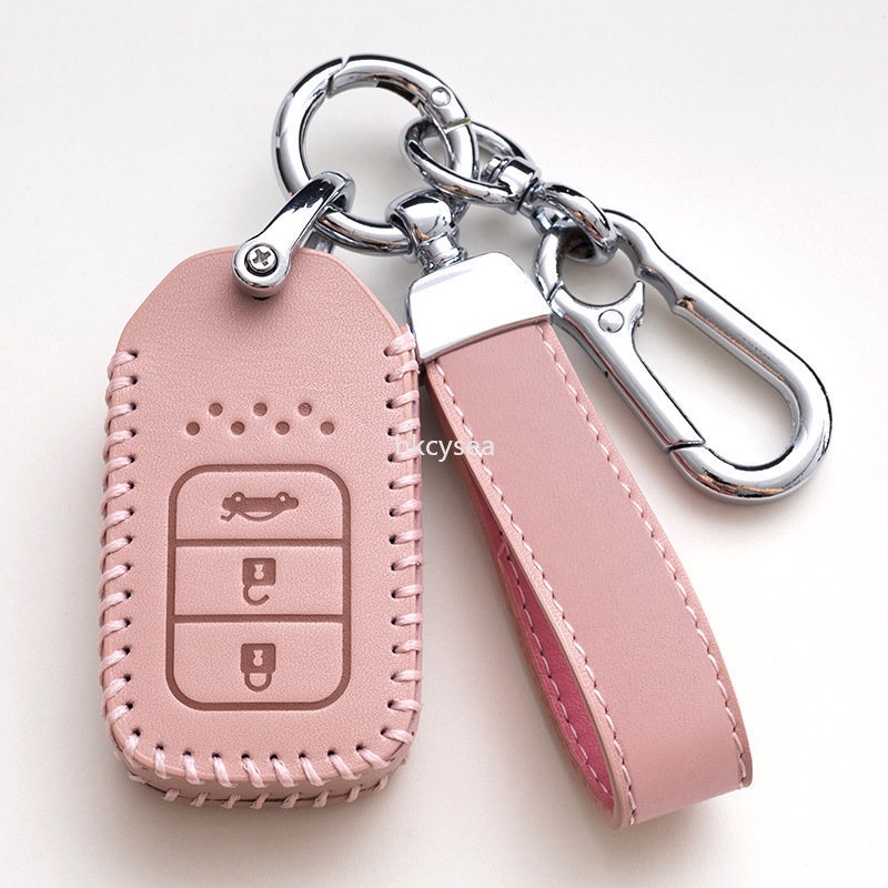 Bao Da Đựng Chìa Khóa Điều Khiển Từ Xa 2 / 3 / 4 Nút Cho Honda Accord 9 Crider city Vezel Spirior Odyssey Civic Jazz HRV CRV Freed 2 / 3 / 4 Honda crv5 city 11th Civic XRV