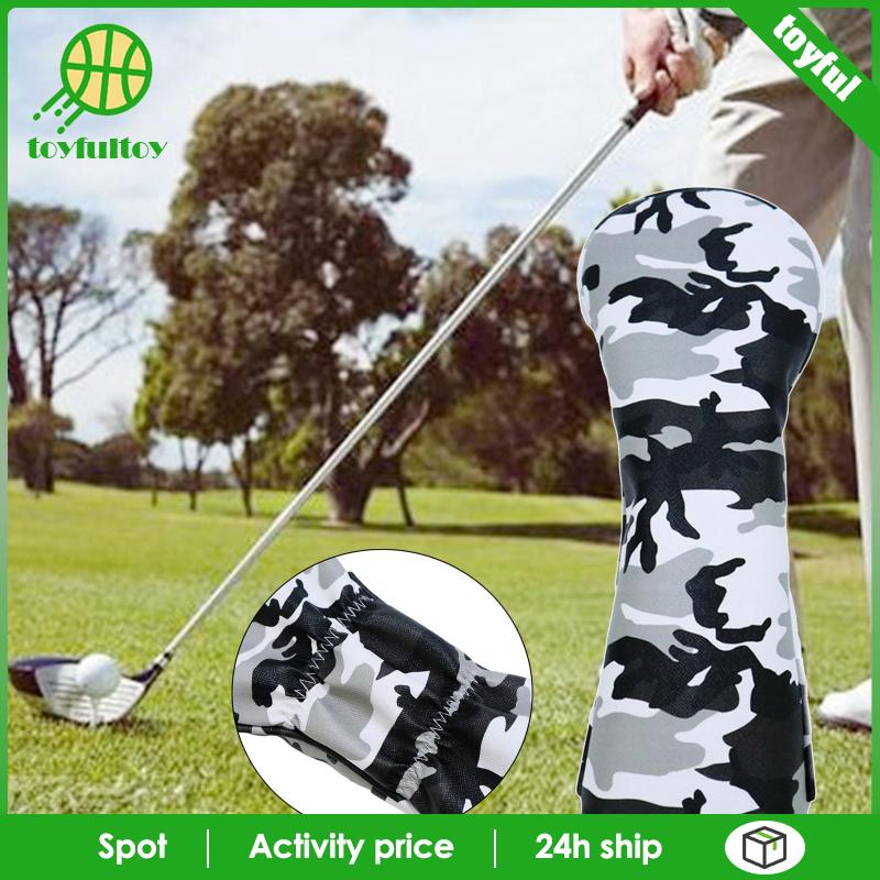 Vỏ Bọc Đầu Gậy Đánh Golf Bằng Gỗ Kèm Thẻ Số