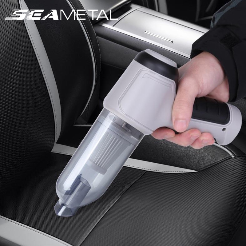 SEAMETAL Máy Hút Bụi Không Dây 4000mAH 120W Có Thể Sạc Lại Tiện Dụng