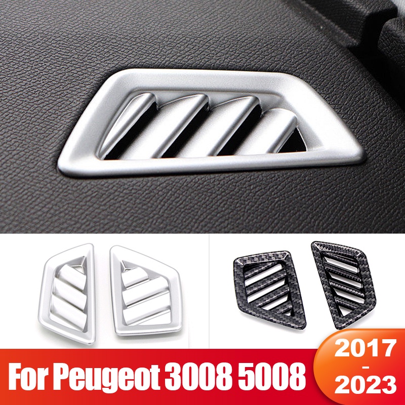 Khung Viền Lỗ Thông Gió Xe Hơi Cho Peugeot 3008 5008 GT 2017 2018 2019 2020 2021 2022 2023 3008gt 5008gt