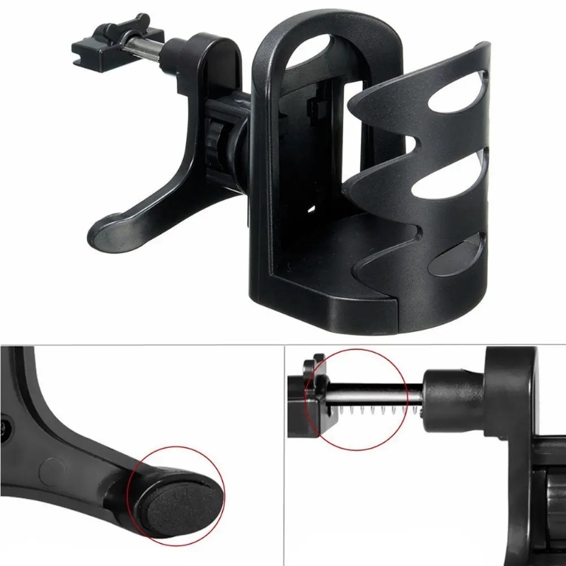 Giá Đỡ Cốc Nước Kẹp Điều Chỉnh Được Thời Trang Thông Dụng Cho Xe Hơi