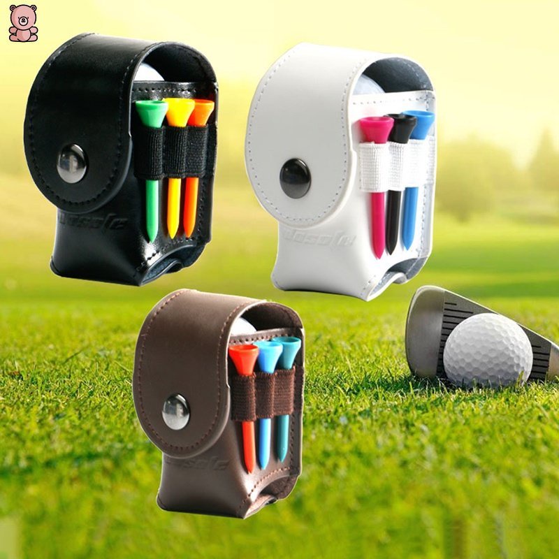 Túi Da Đeo Hông Đựng Dụng Cụ Chơi Golf Tiện Lợi