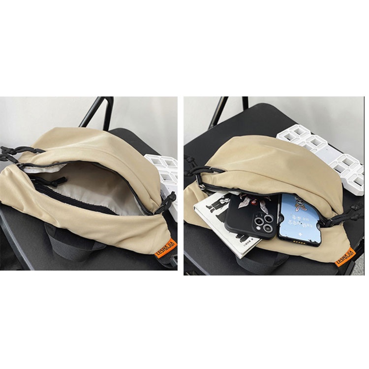 Túi Thể Thao Đeo Chéo Ngực Chất Liệu Nylon Sức Chứa Lớn Thời Trang Cho Nam